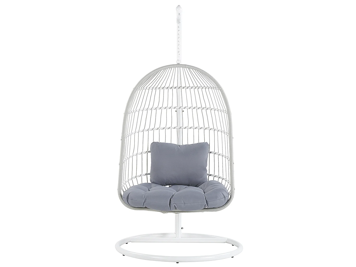 Fauteuil suspendu avec support ALLERA Métal Blanc