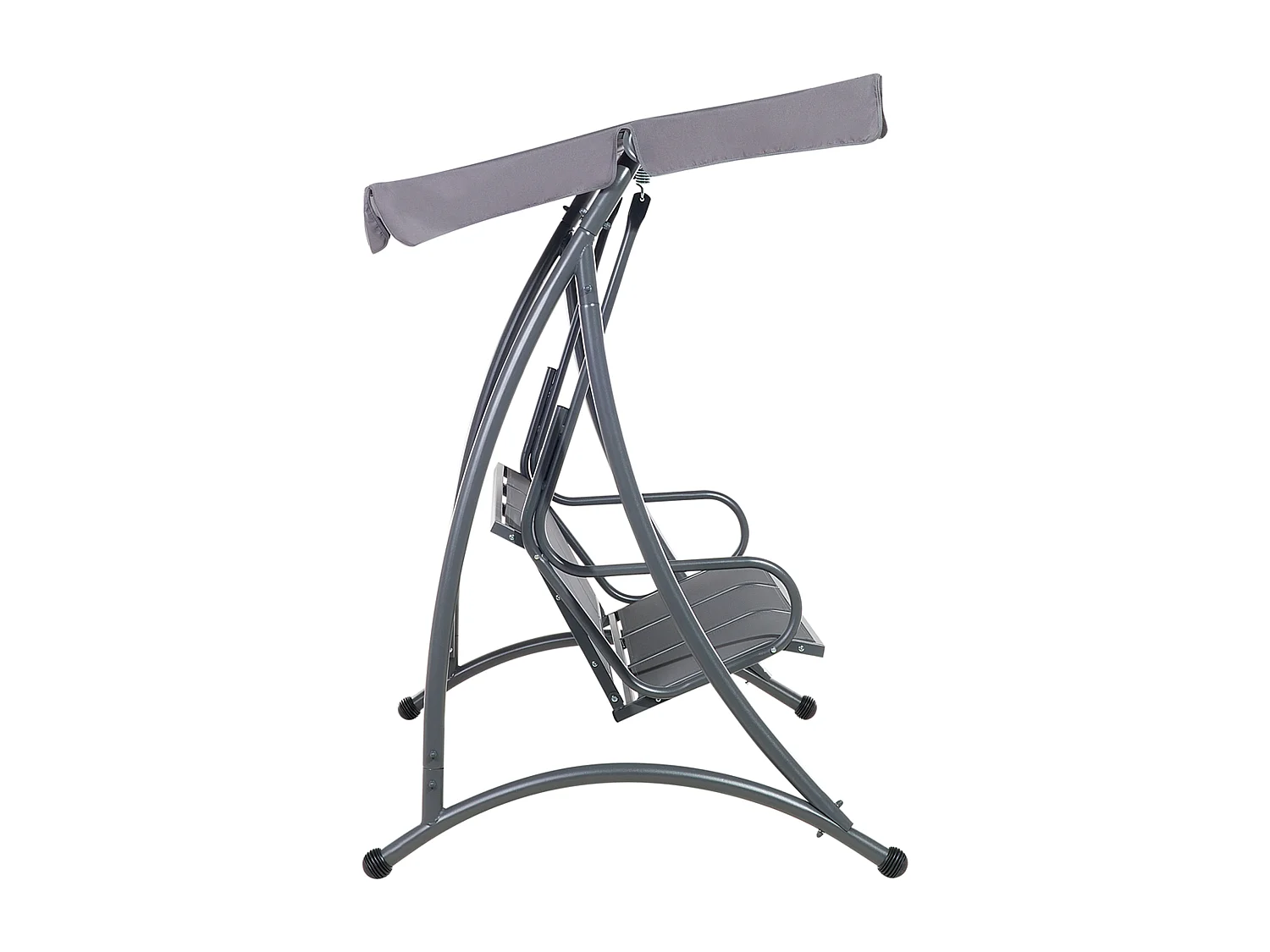 Huśtawka ogrodowa BOGART Metal Szary