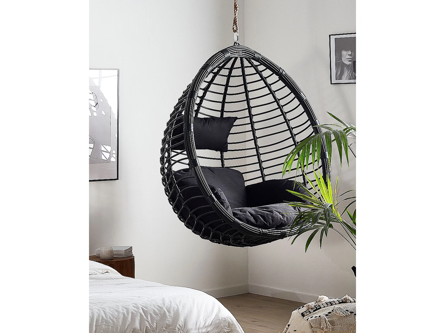 Fauteuil suspendu TOLLO Noir