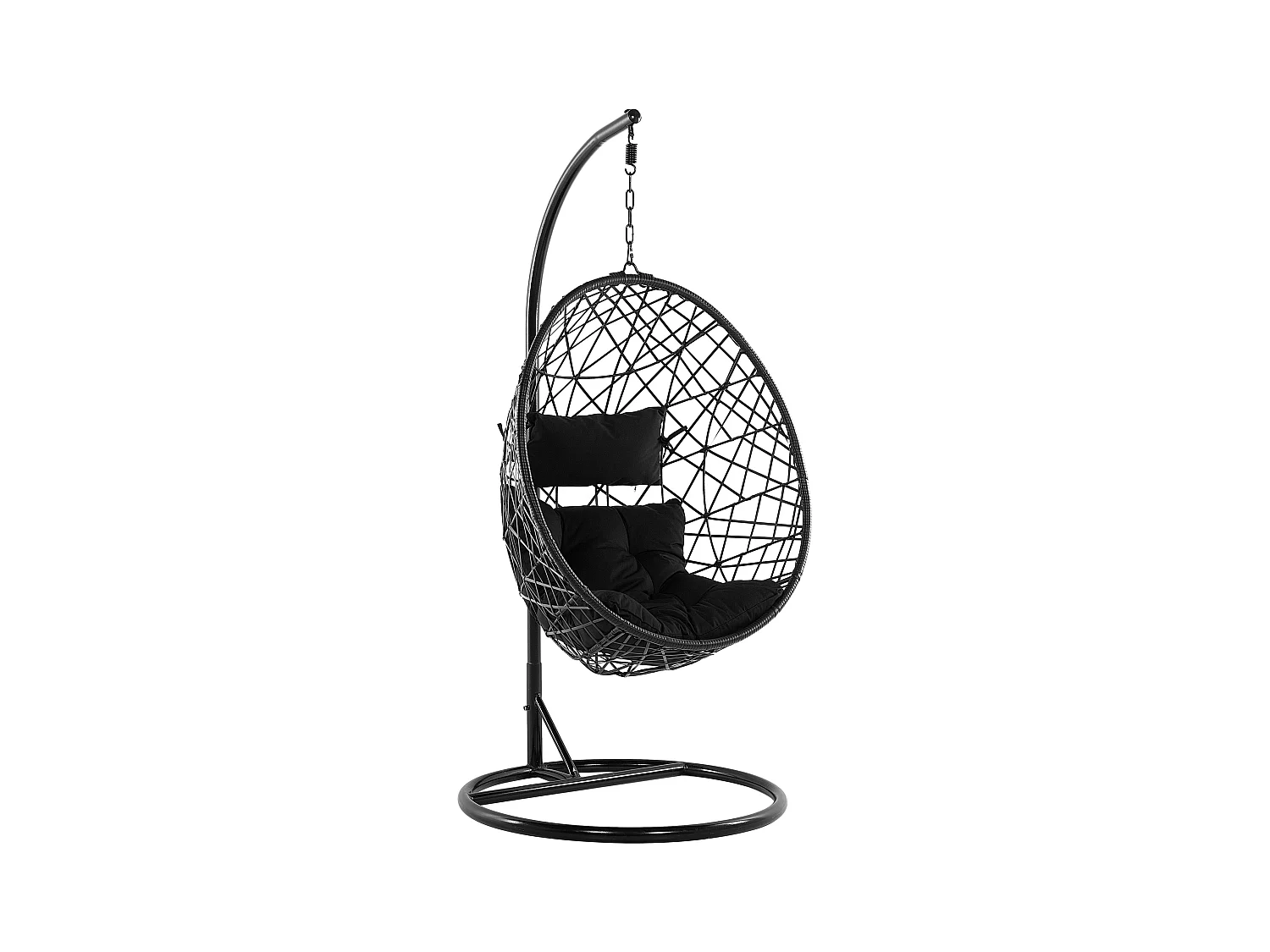 Fauteuil suspendu avec support ALATRI Noir