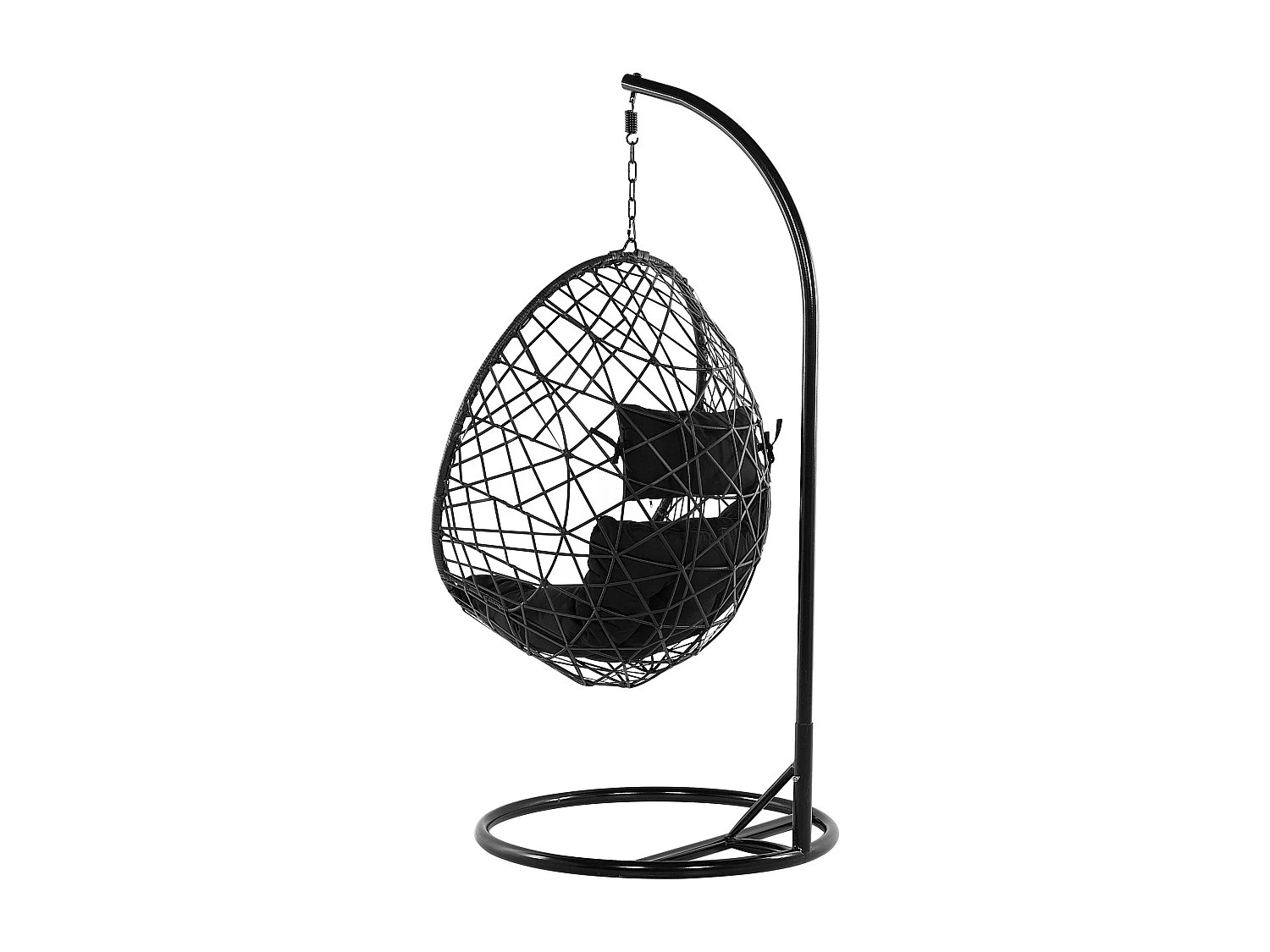 Fauteuil suspendu avec support ALATRI Noir