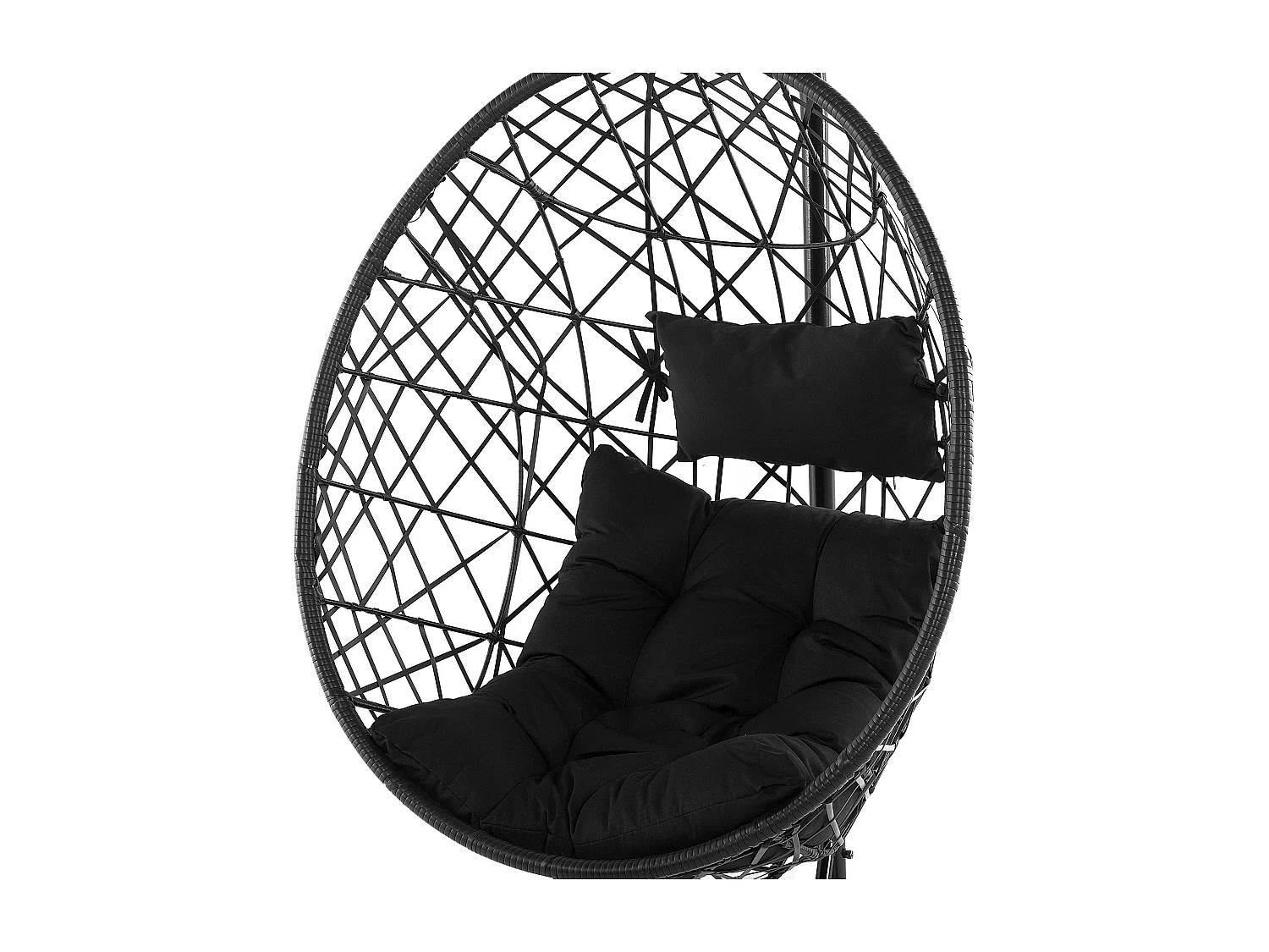 Fauteuil suspendu avec support ALATRI Noir