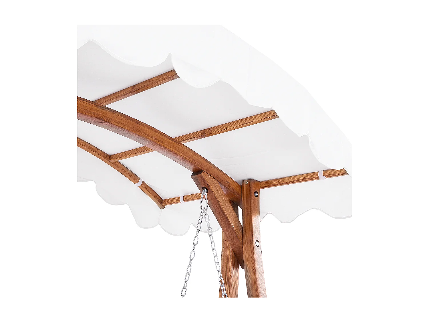 Balancelle de jardin ANDRIA Marron