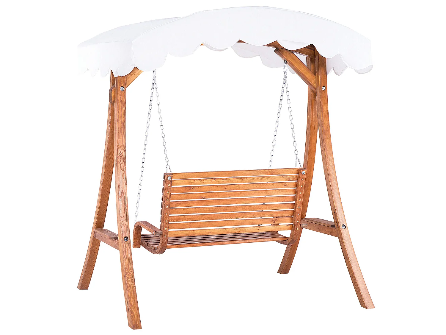 Dondolo da giardino ANDRIA Legno Marrone
