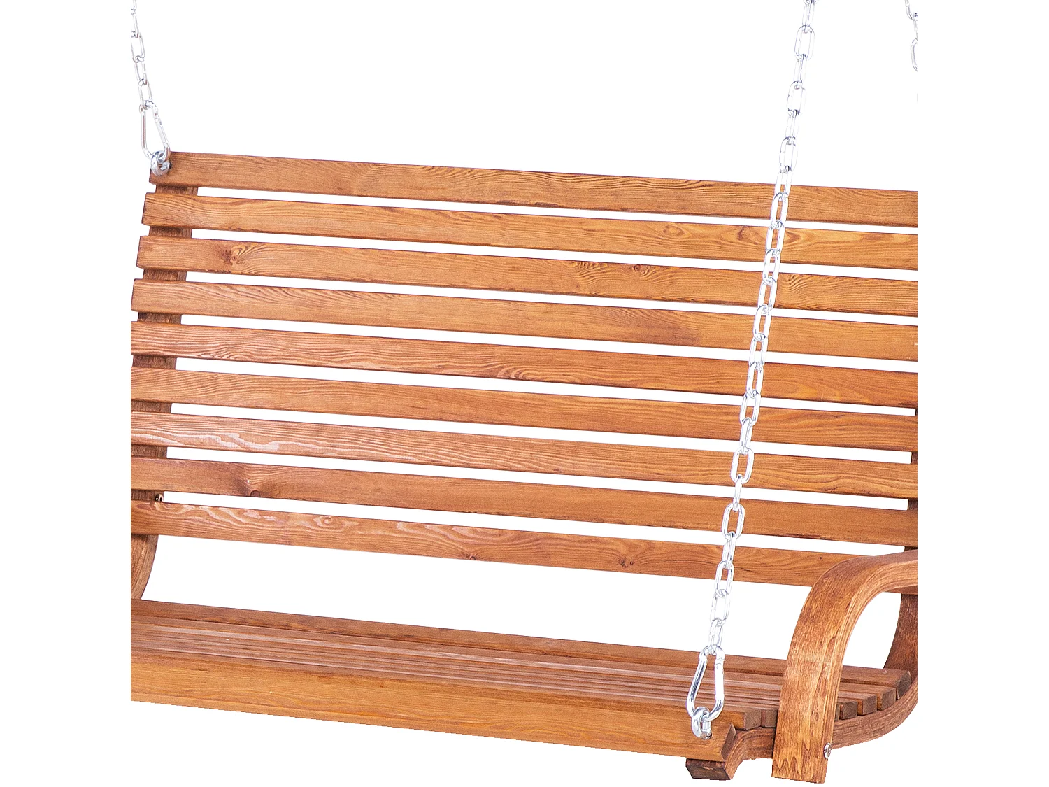 Dondolo da giardino ANDRIA Legno Marrone