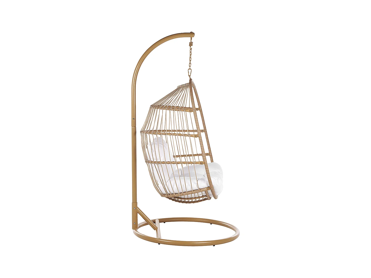 Fauteuil suspendu avec support ALBA Naturel