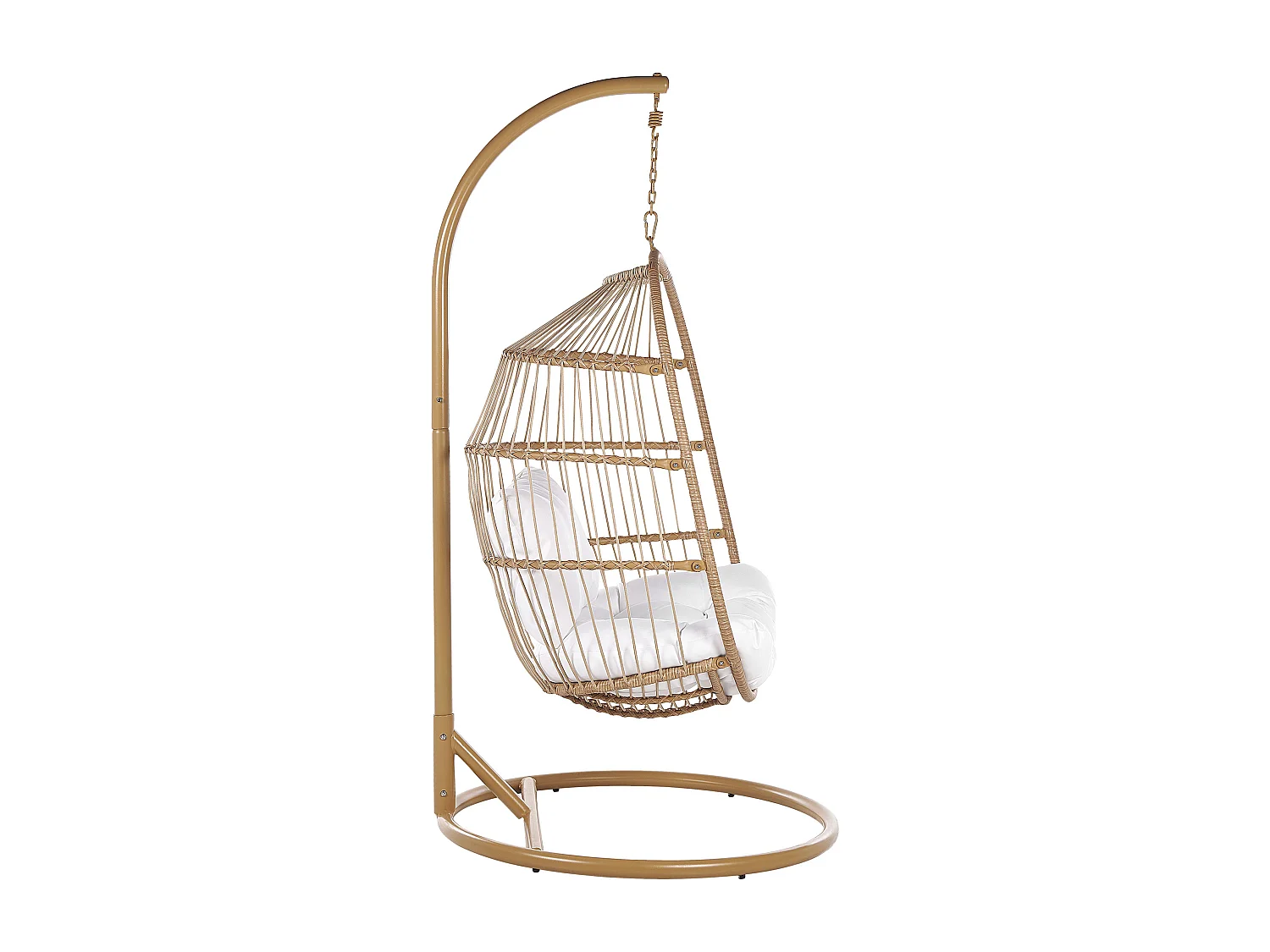 Fauteuil suspendu avec support ALBA Naturel