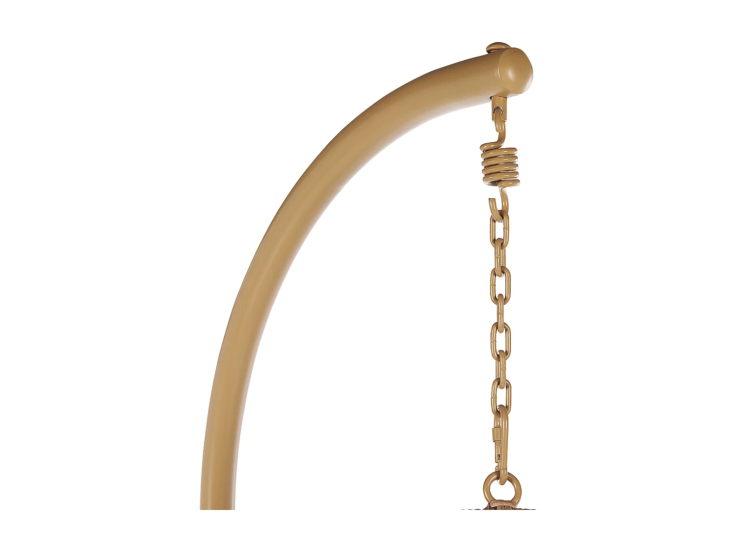 Fauteuil suspendu avec support ALBA Polyrotin Naturel