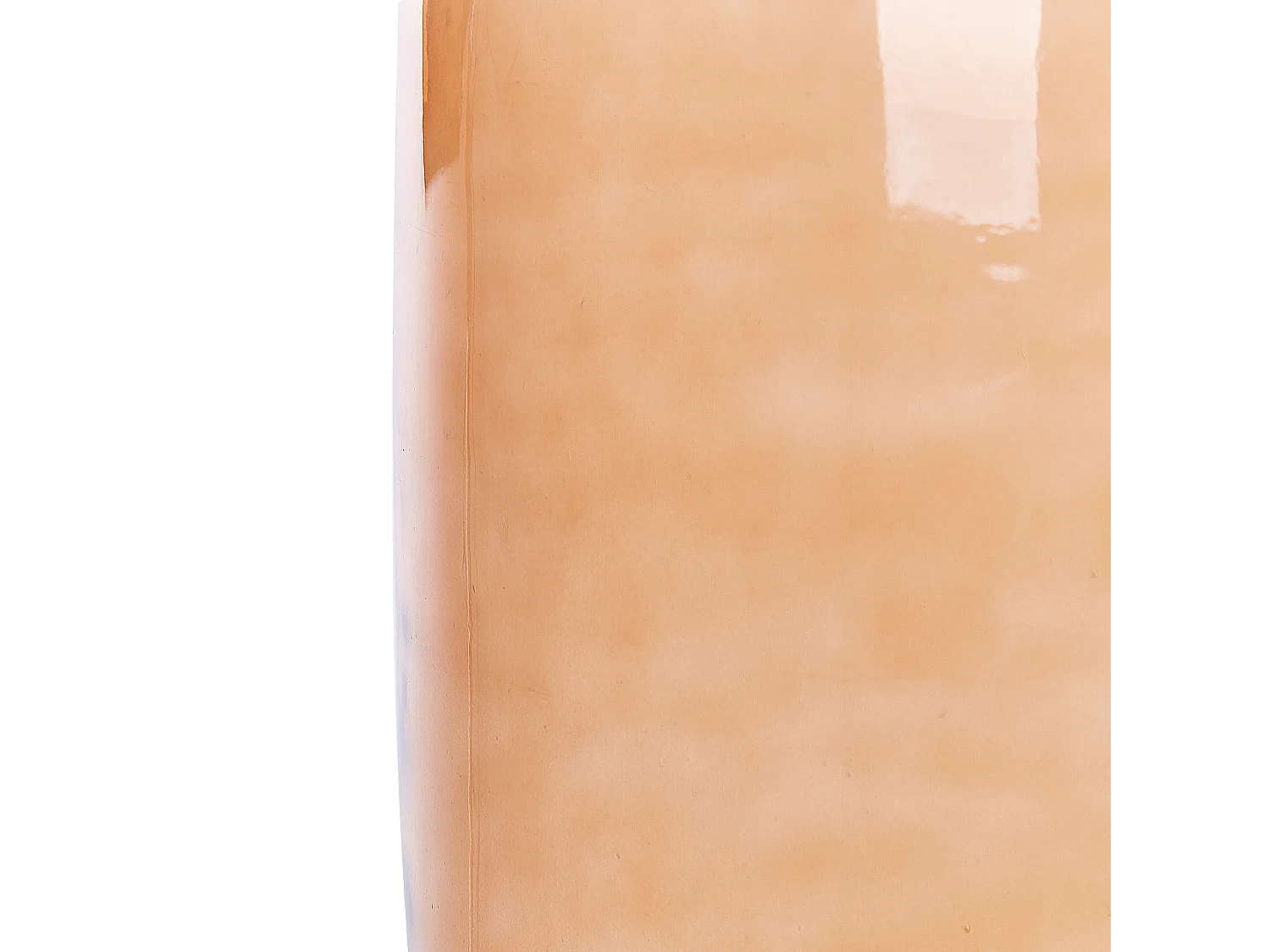 Jarro decorativo MIRCHI Vidro 41 cm Laranja