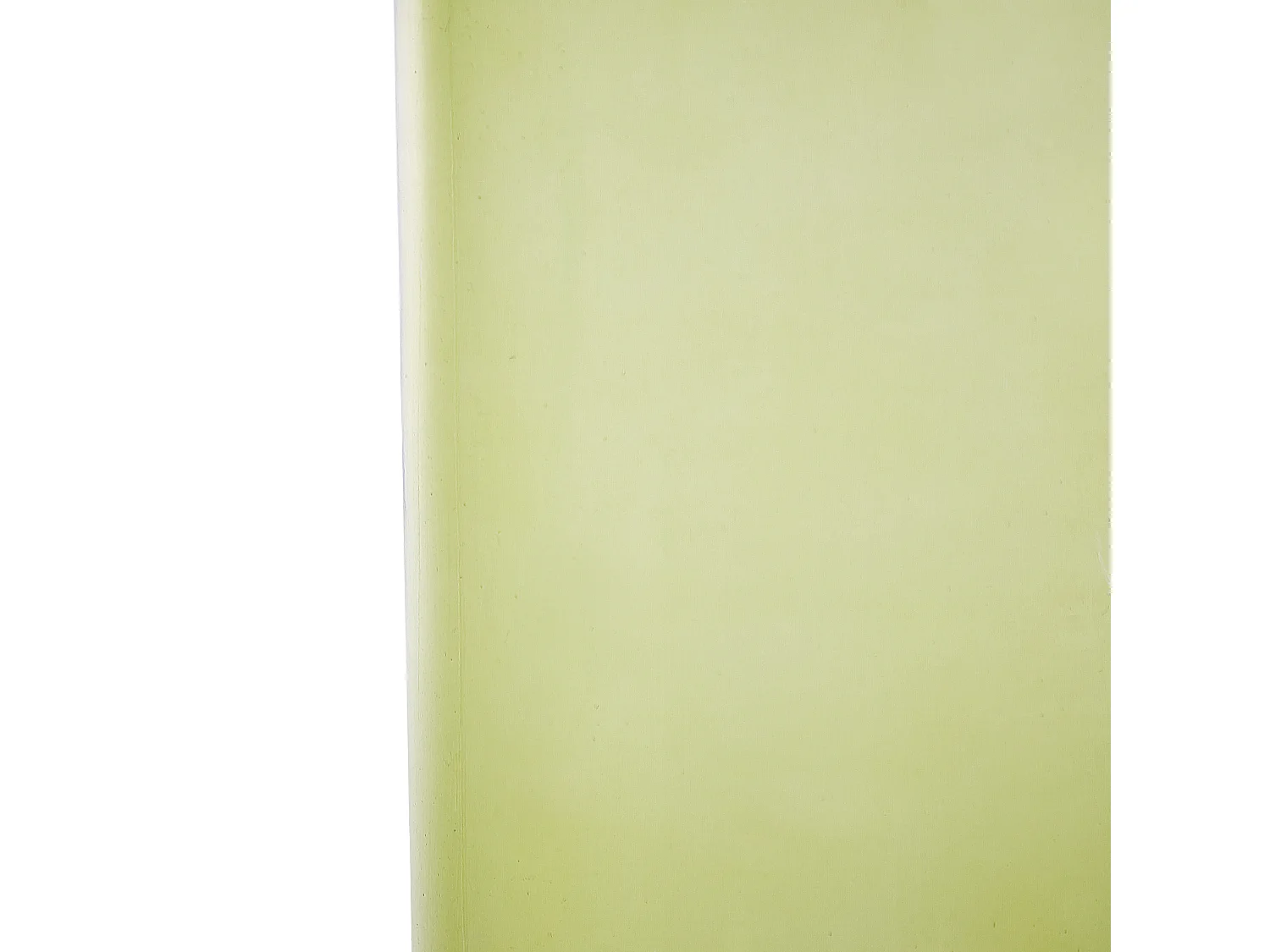 Wazon dekoracyjny MAKHANI Szkło 33 cm Limonkowy