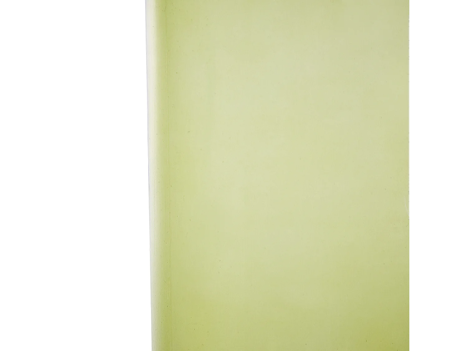 Vase décoratif MAKHANI Verre 33 cm Vert citron