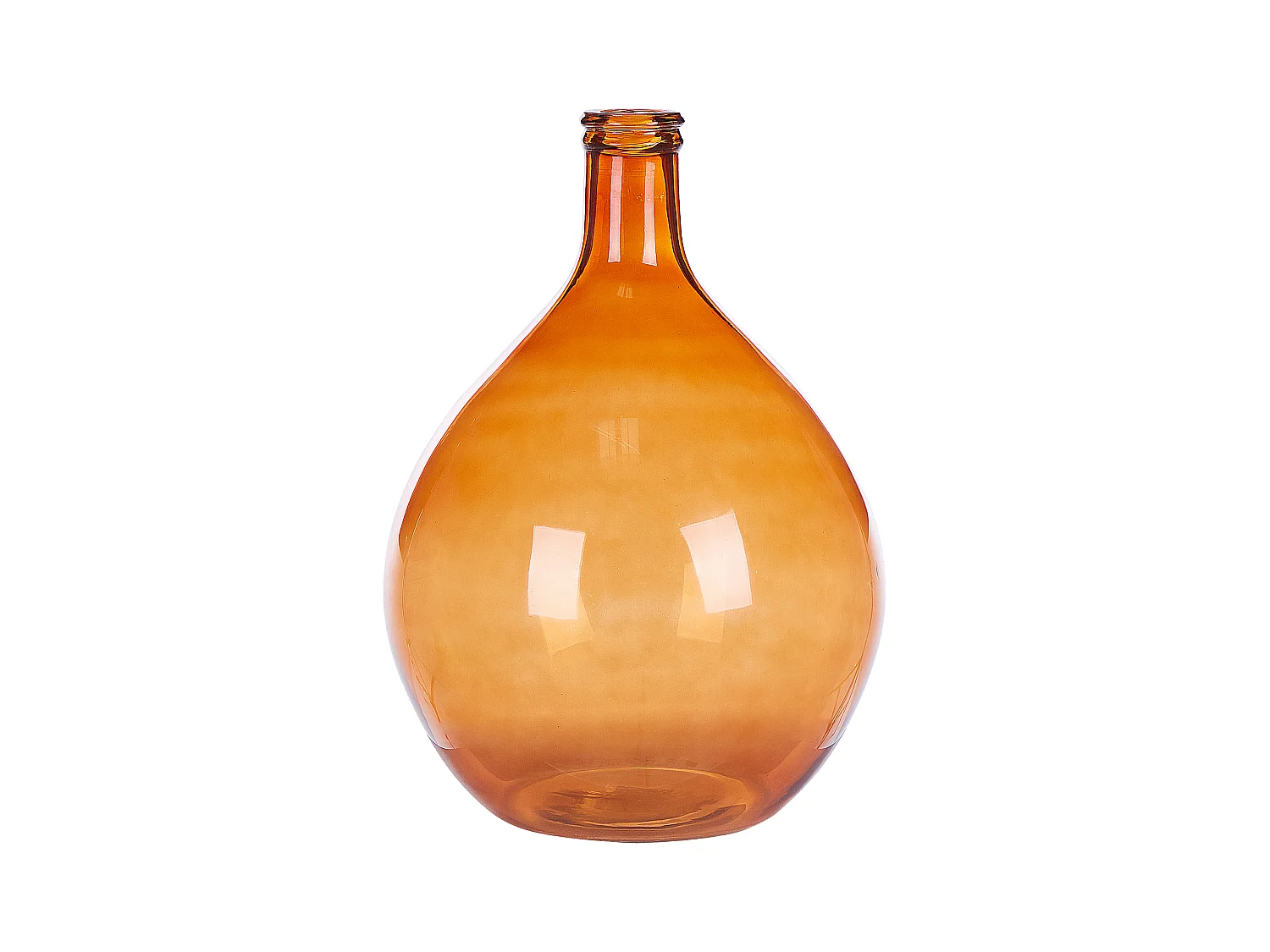Vase décoratif CHATNI Verre 48 cm Marron doré