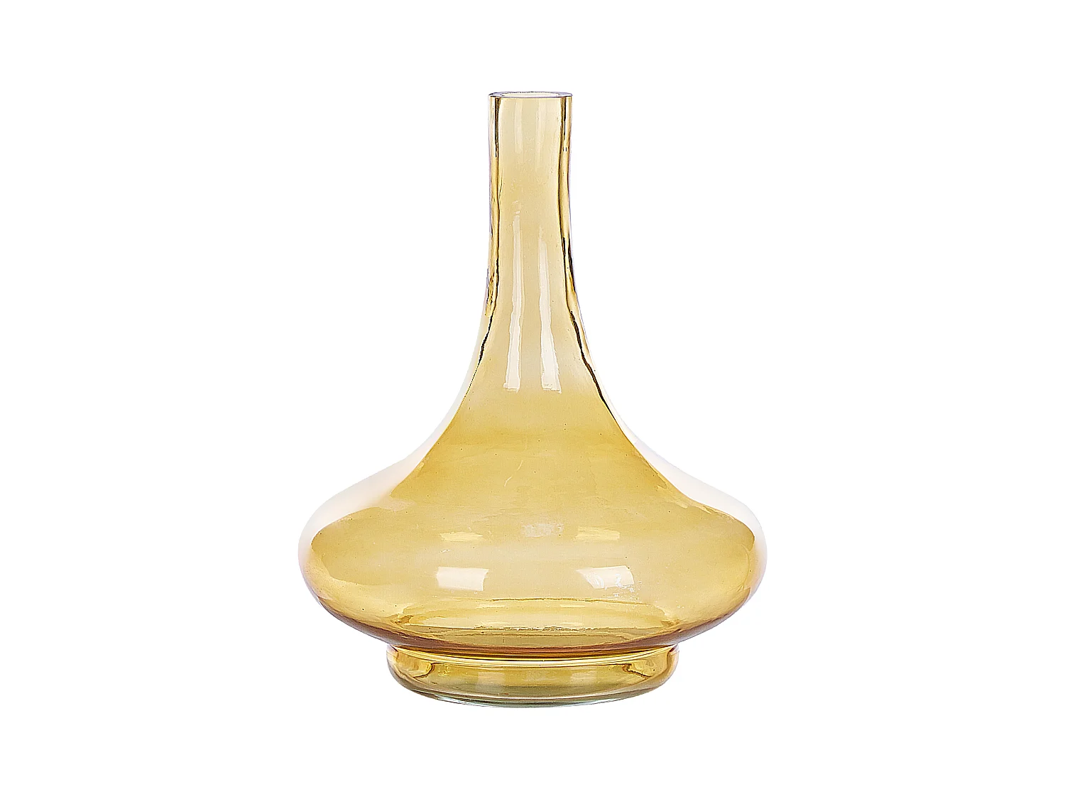 Vase décoratif PANEER Verre 30 cm Jaune