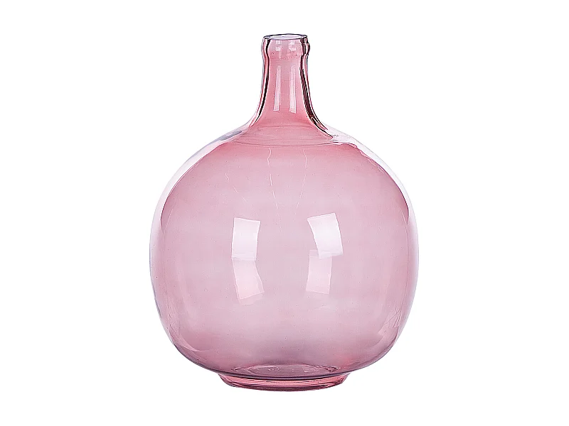 Vase décoratif CHAPPATHI Verre 31 cm Rose