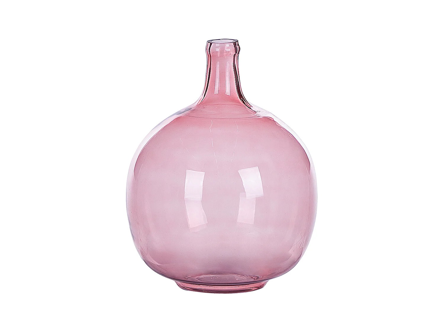 Vase décoratif CHAPPATHI Verre 31 cm Rose