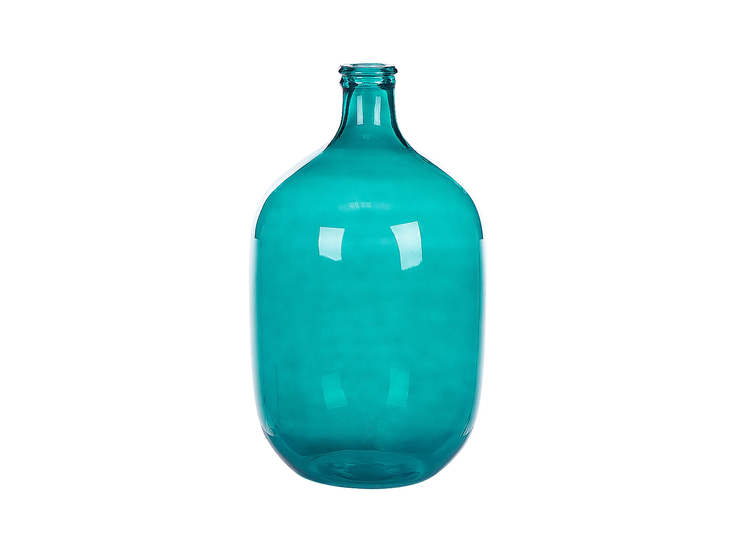 Decovaas SAMOSA Glas 48 cm Turquoise