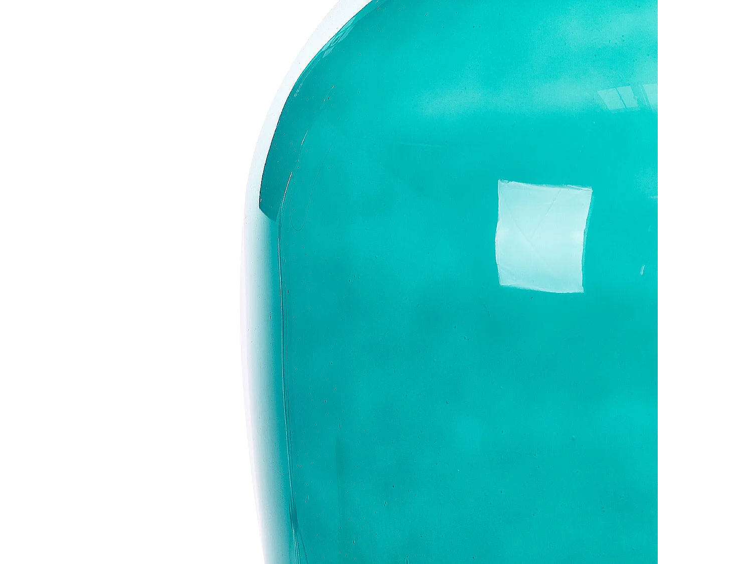 Jarro decorativo SAMOSA Vidro 48 cm Turquesa