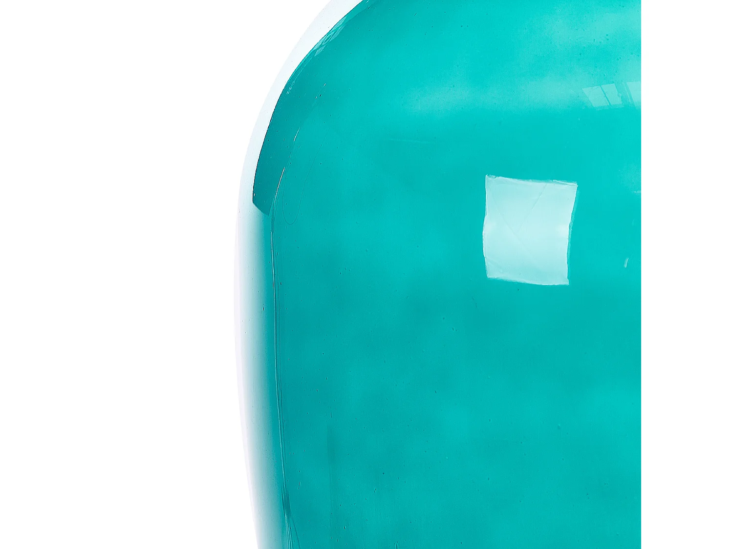 Decovaas SAMOSA Glas 48 cm Turquoise