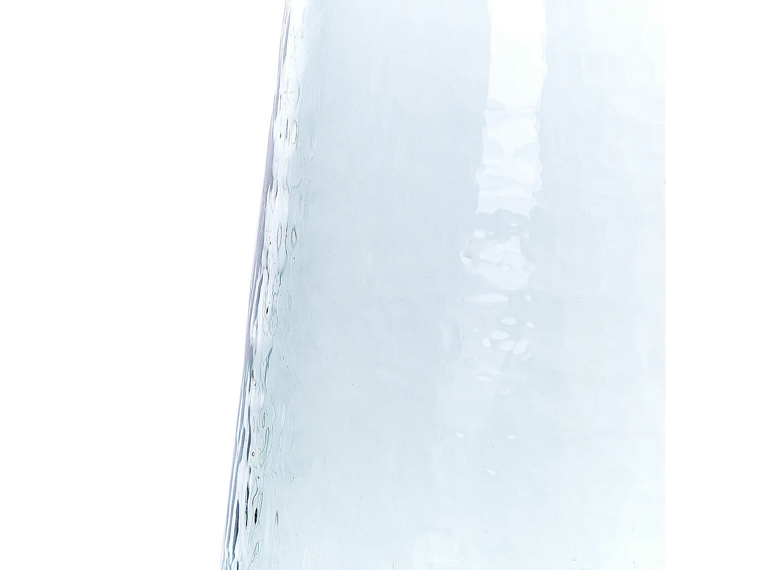 Vase décoratif KULCHE Verre 25/17 cm Transparent