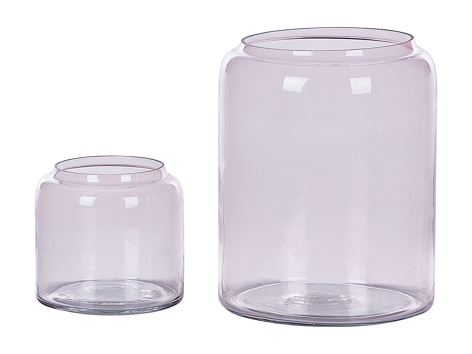 Jarro decorativo RASAM Vidro 20/11 cm Rosa pastel