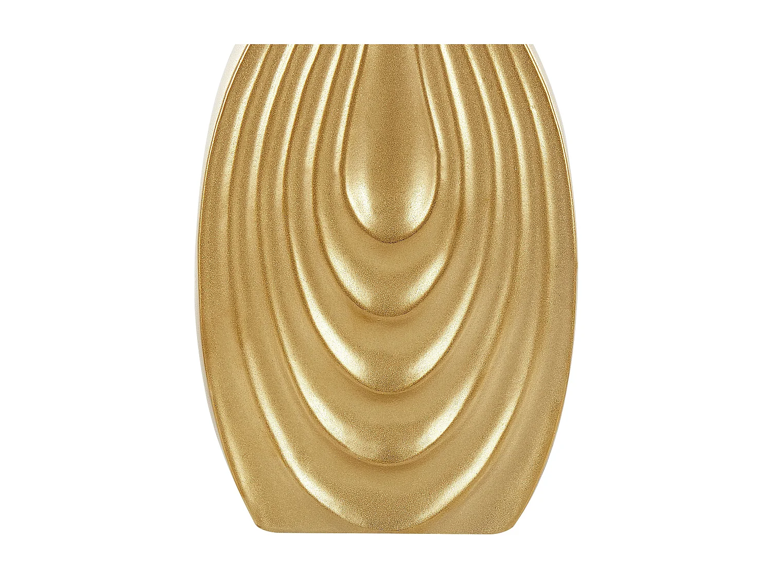 Dekovase THAPSUS Keramik 39 cm Gold