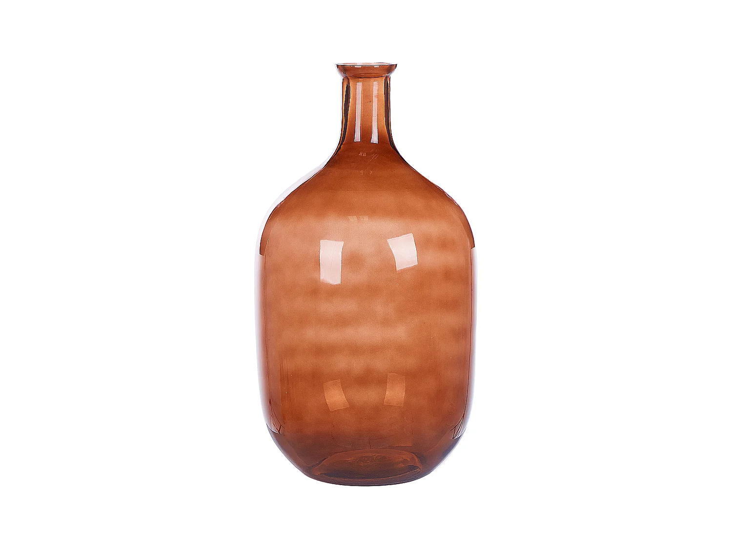 Vase décoratif DALCHINI Verre 51 cm Marron doré