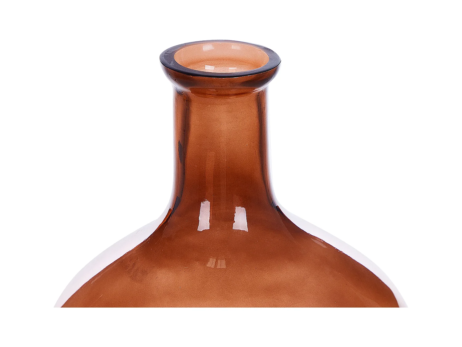 Decovaas DALCHINI Glas 51 cm Goudbruin