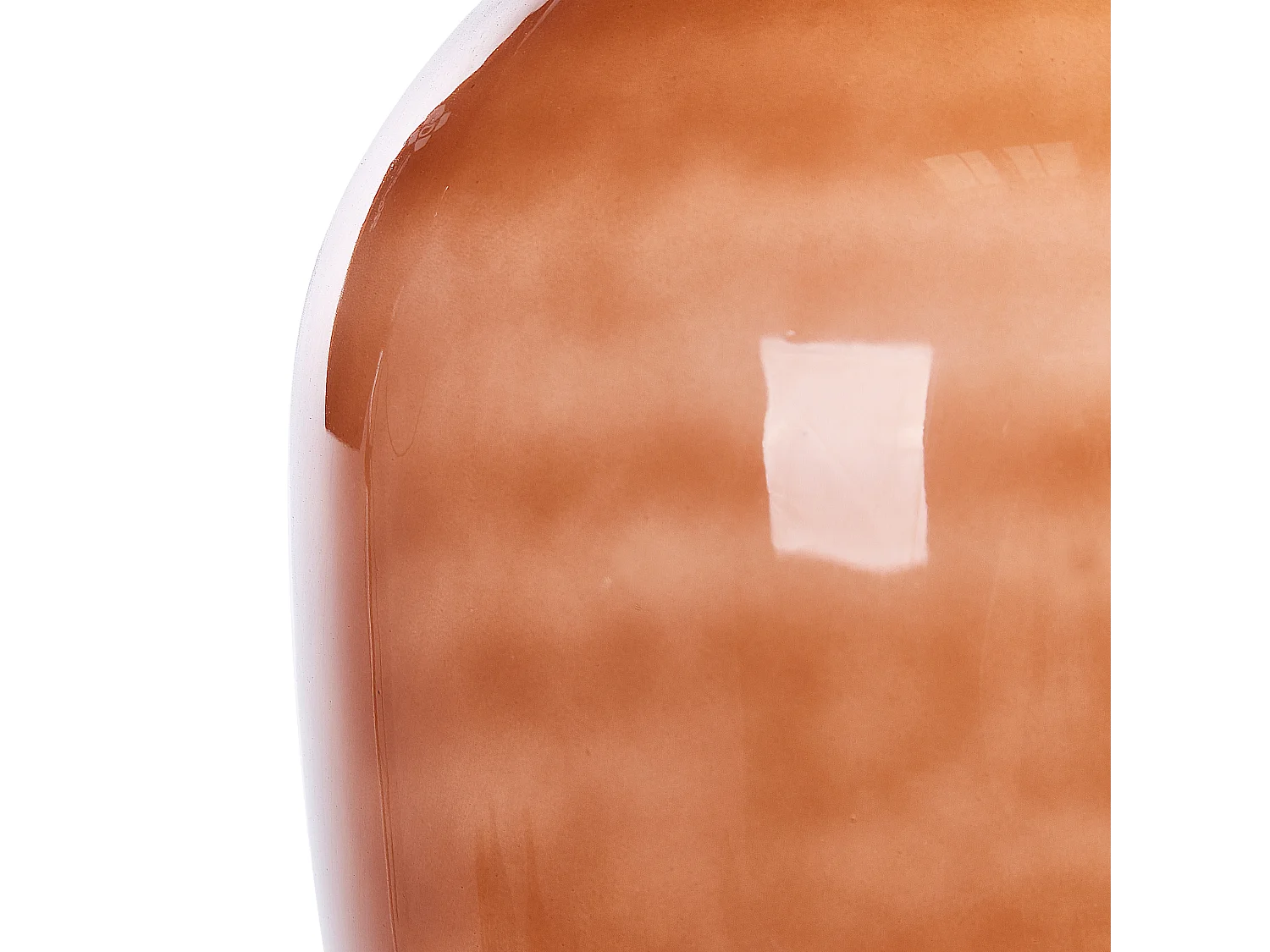 Vase décoratif DALCHINI Verre 51 cm Marron doré