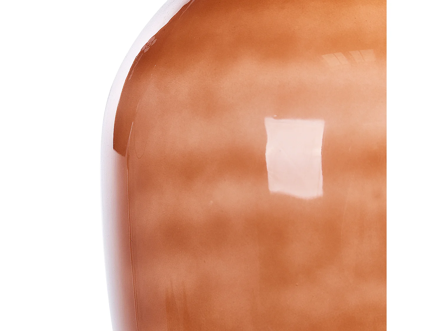 Vase décoratif DALCHINI Verre 51 cm Marron doré