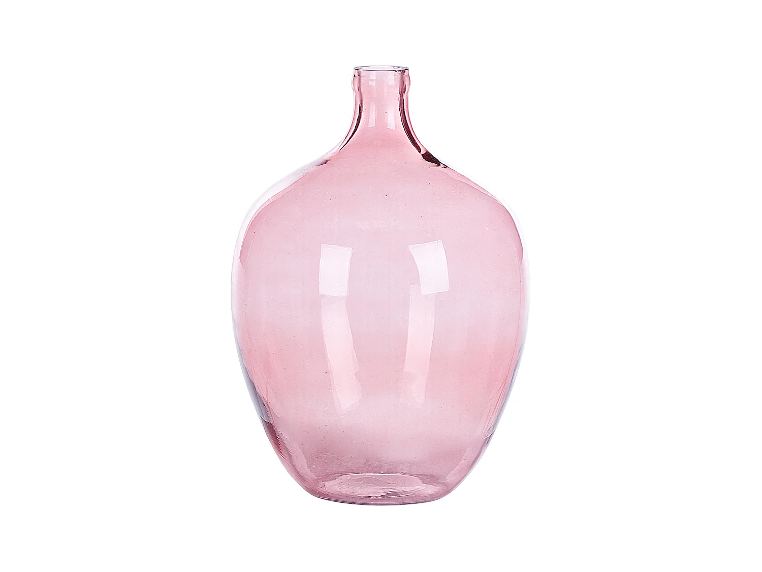 Vase à fleurs ROTI Verre 39 cm Rose
