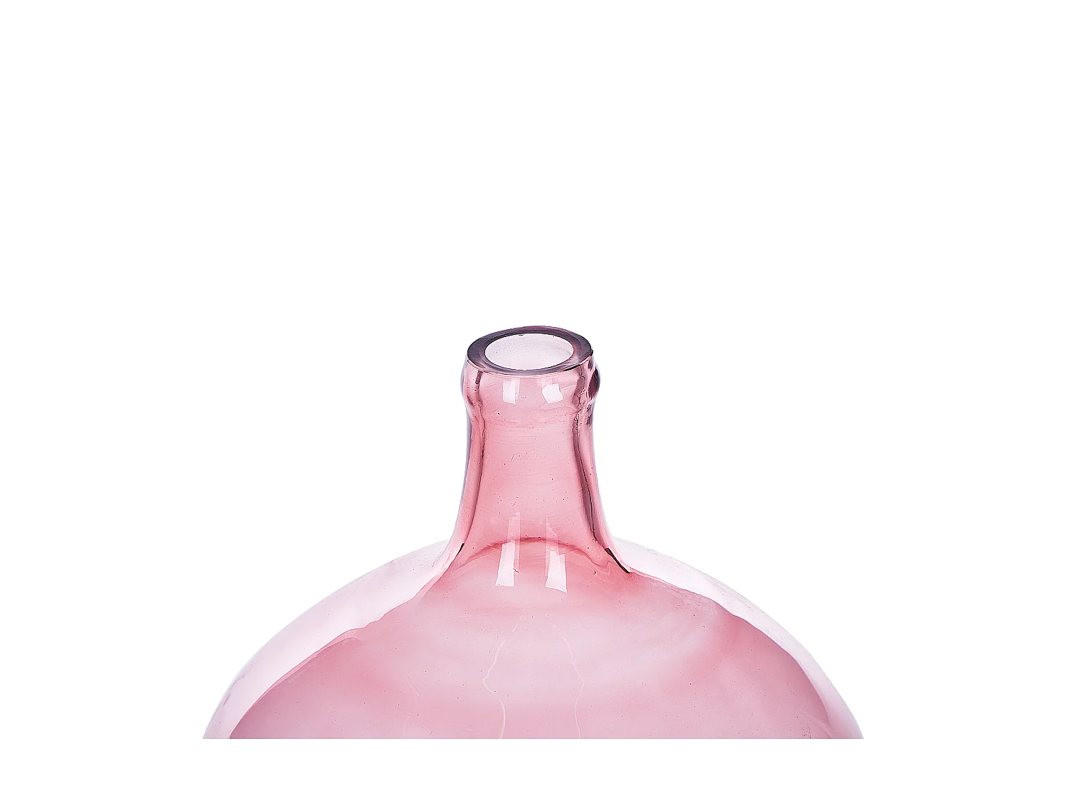 Vase à fleurs ROTI Verre 39 cm Rose