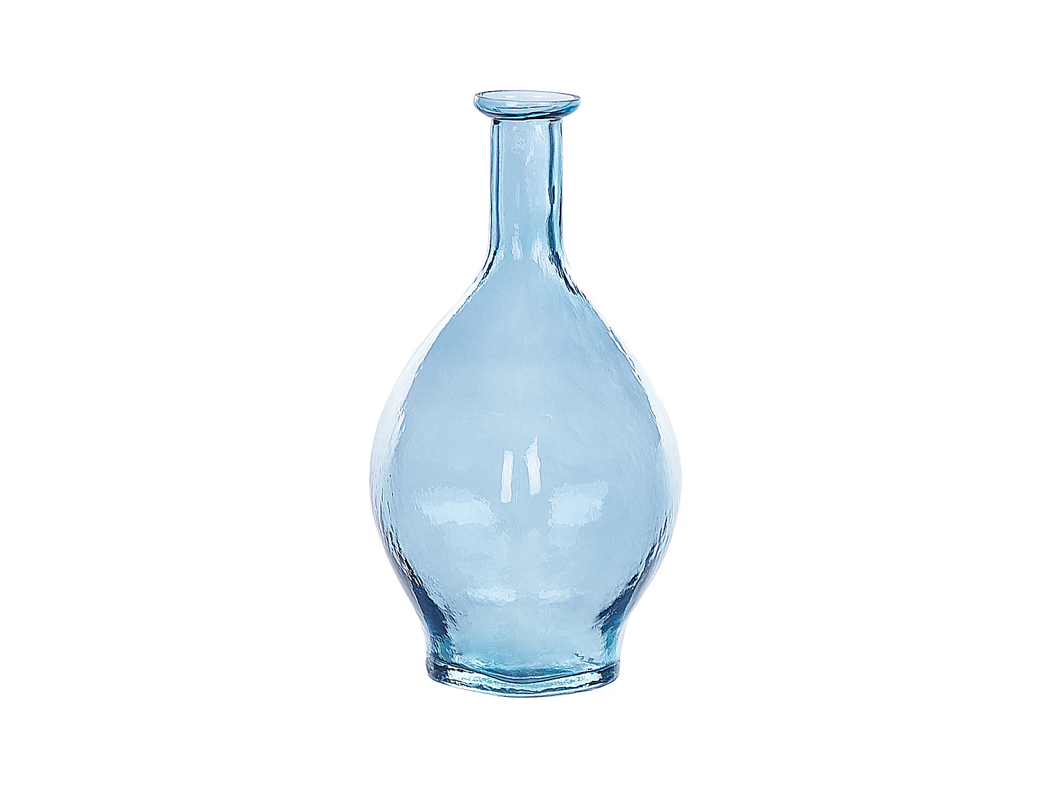 Decovaas PAKORA Glas 28 cm Lichtblauw