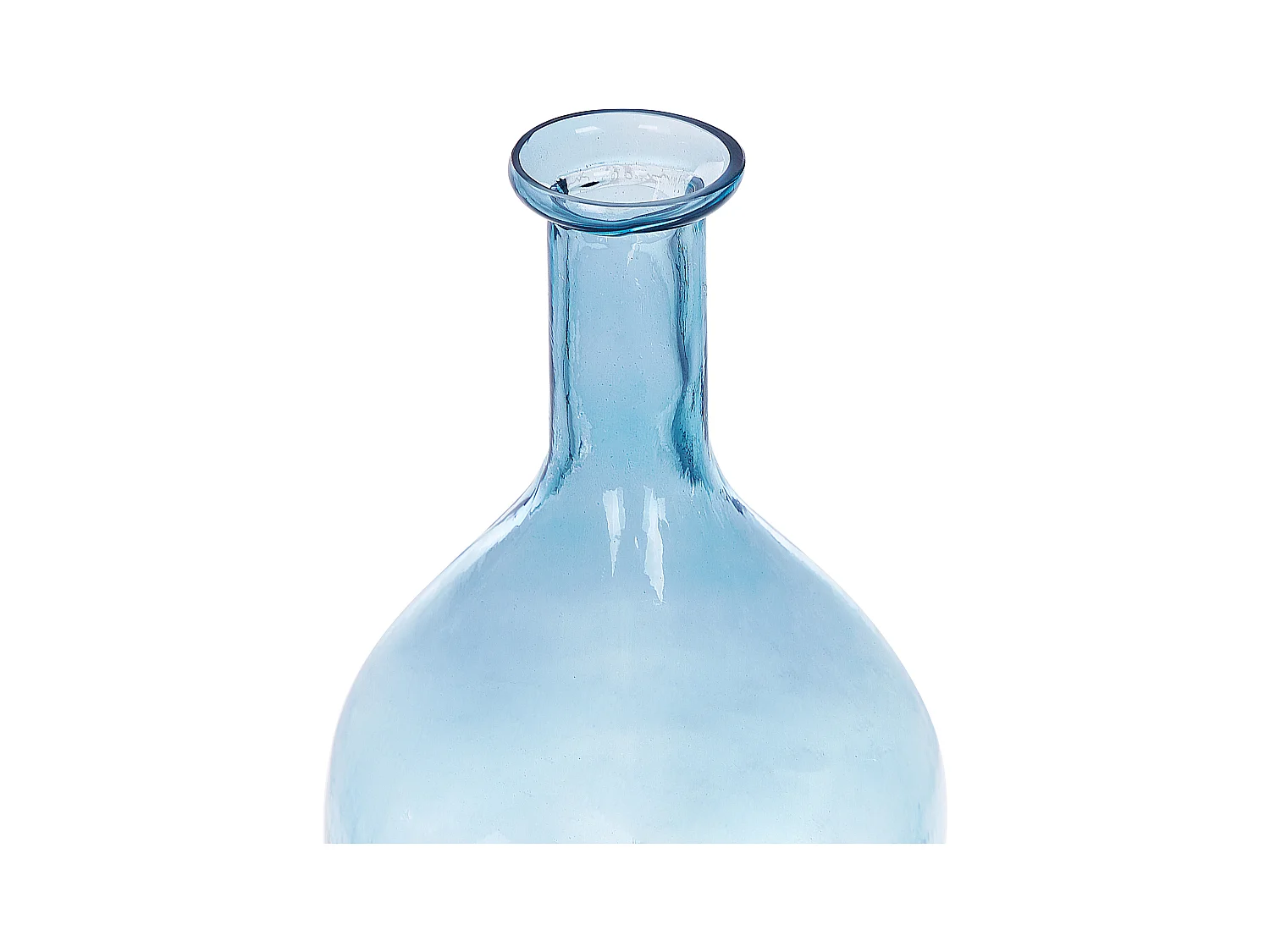Dekovase PAKORA Glas 28 cm Hellblau