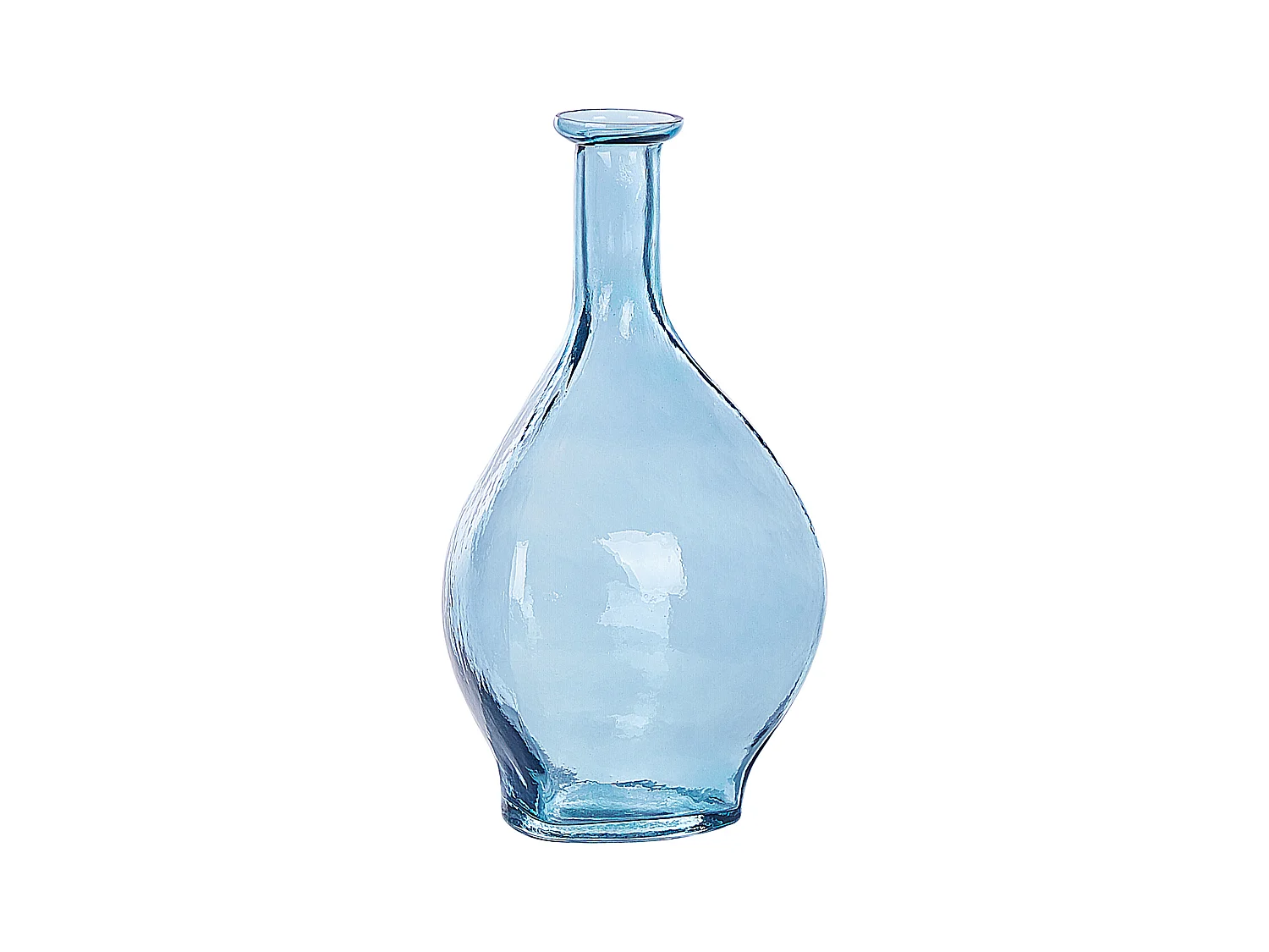 Dekovase PAKORA Glas 28 cm Hellblau