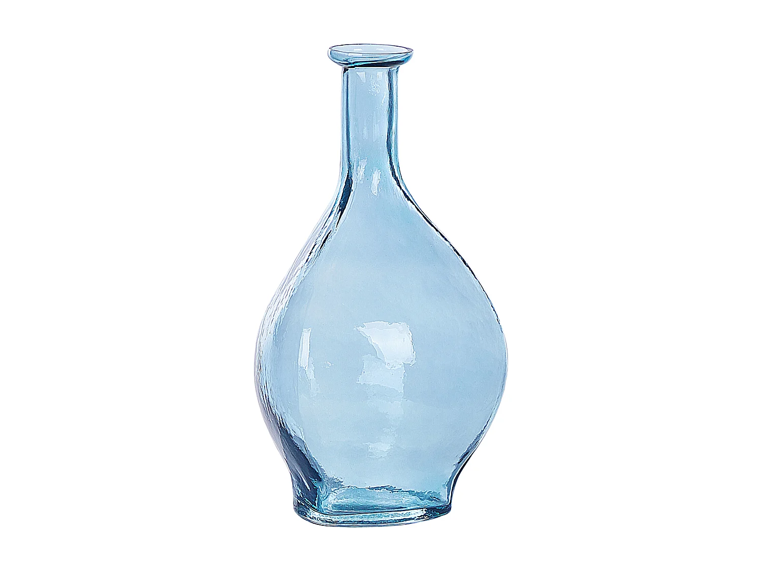 Dekovase PAKORA Glas 28 cm Hellblau