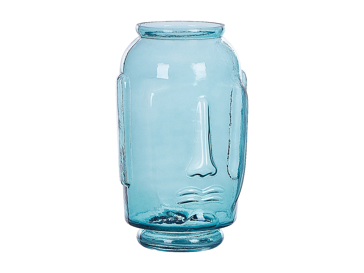 Vase décoratif SAMBAR Verre 31 cm Bleu