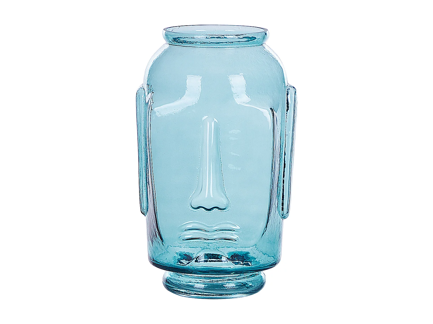 Dekovase SAMBAR Glas 31 cm Blau