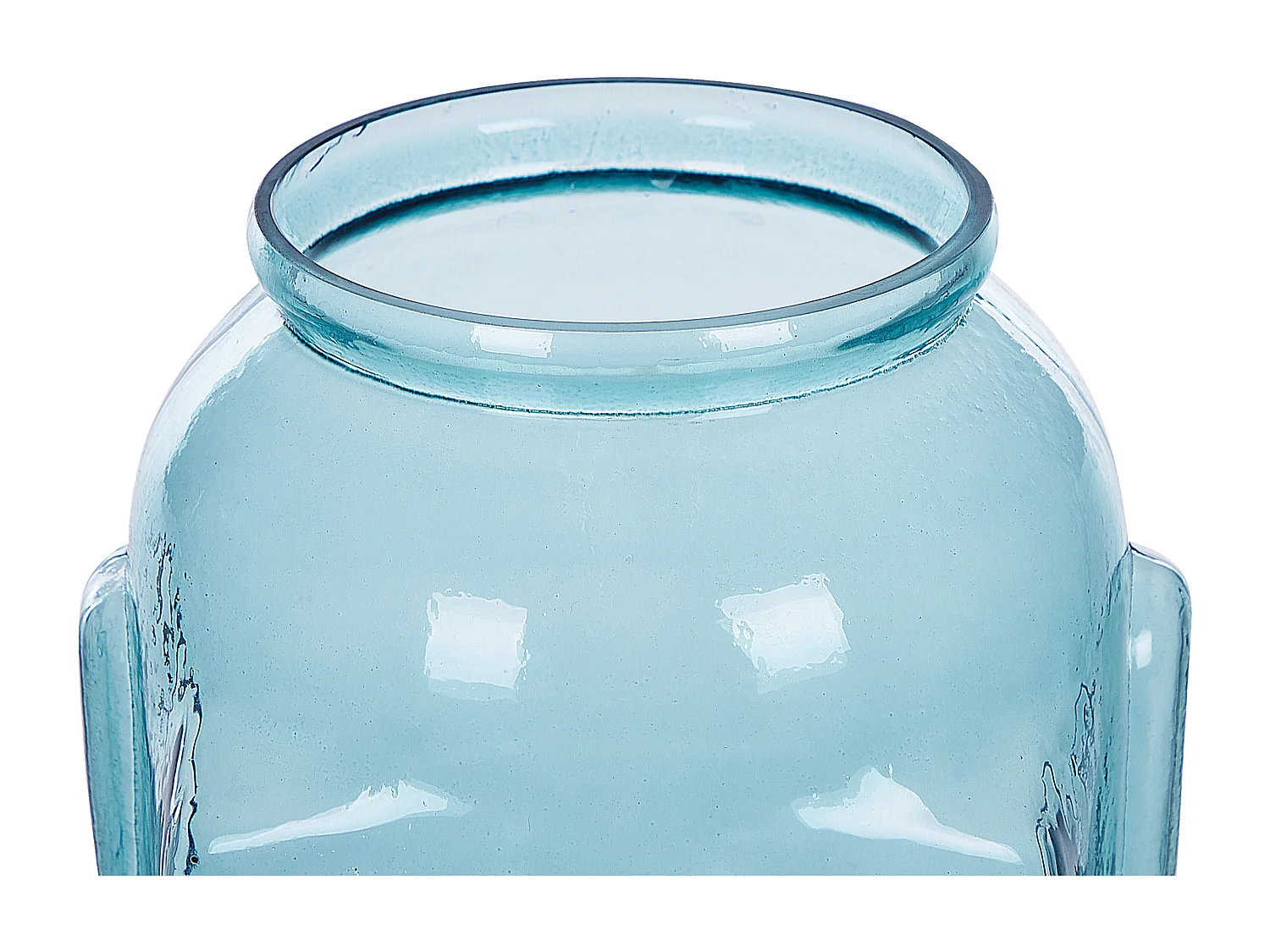 Dekovase SAMBAR Glas 31 cm Blau