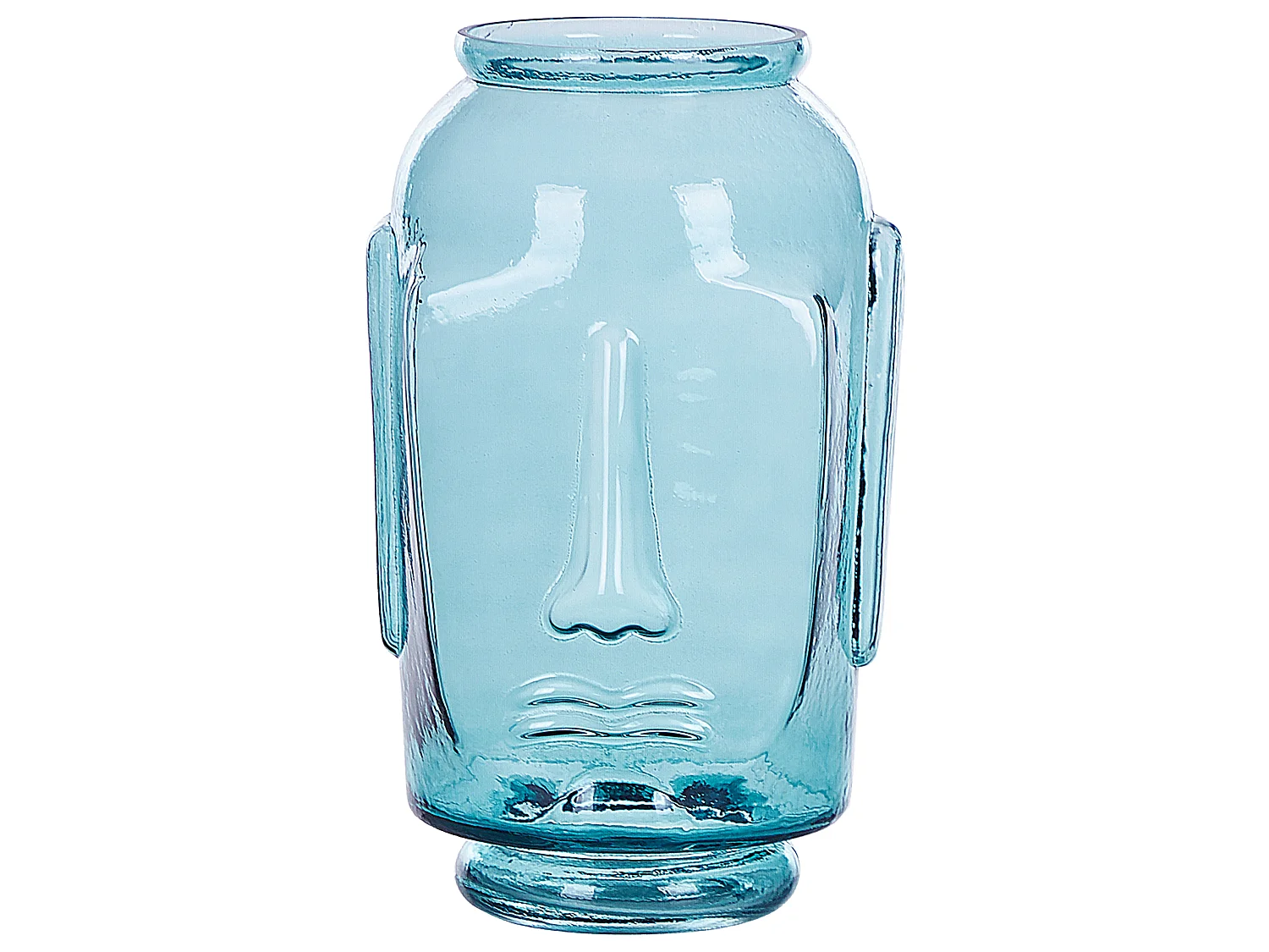 Dekovase SAMBAR Glas 31 cm Blau