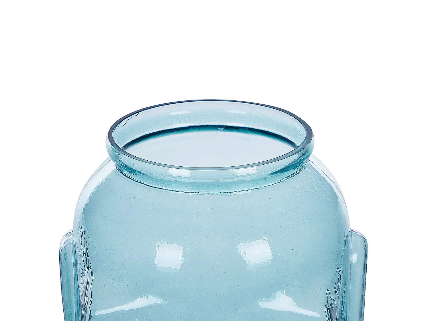 Dekovase SAMBAR Glas 31 cm Blau