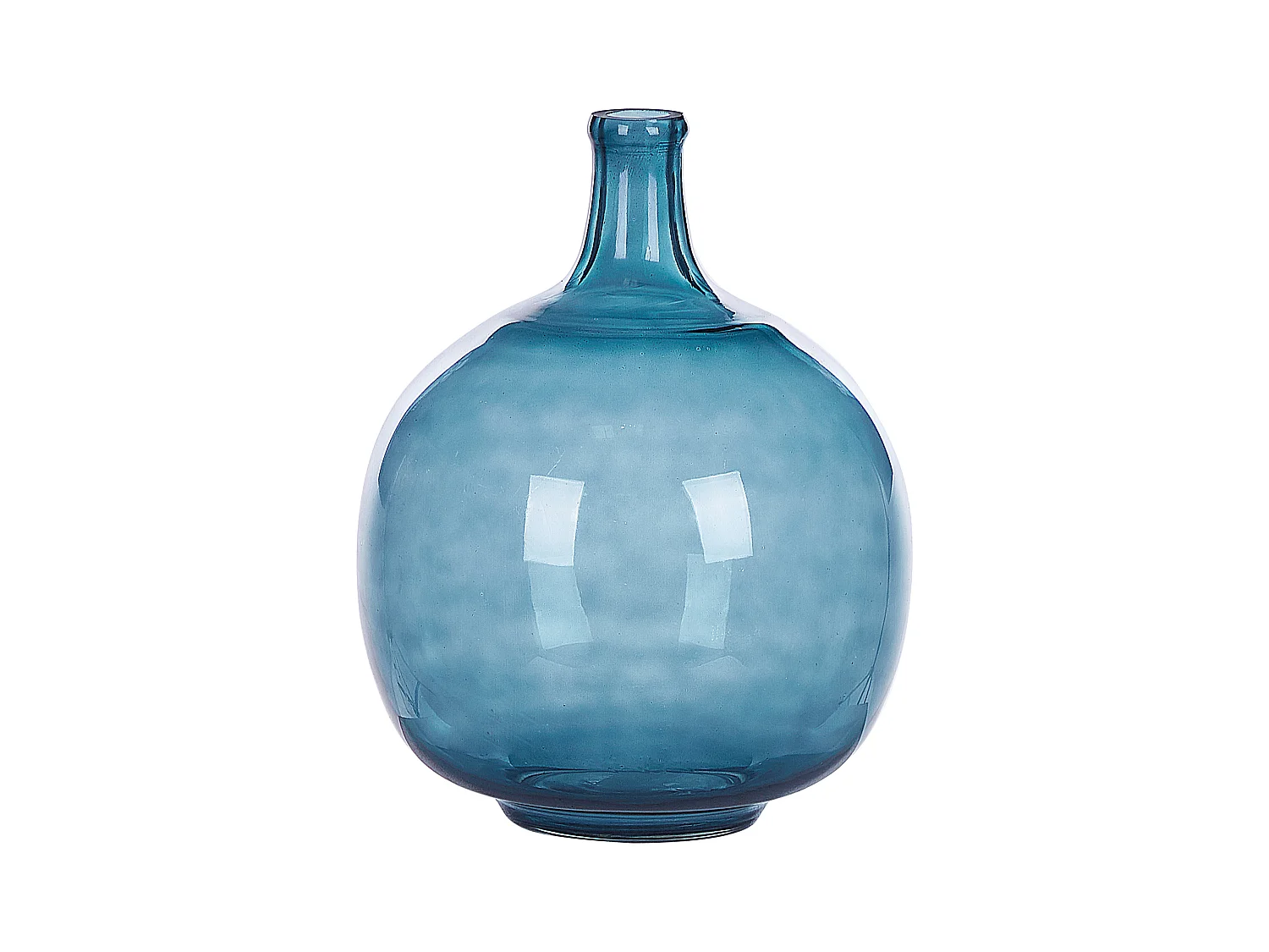 Vase décoratif CHAPPATHI Verre 31 cm Bleu