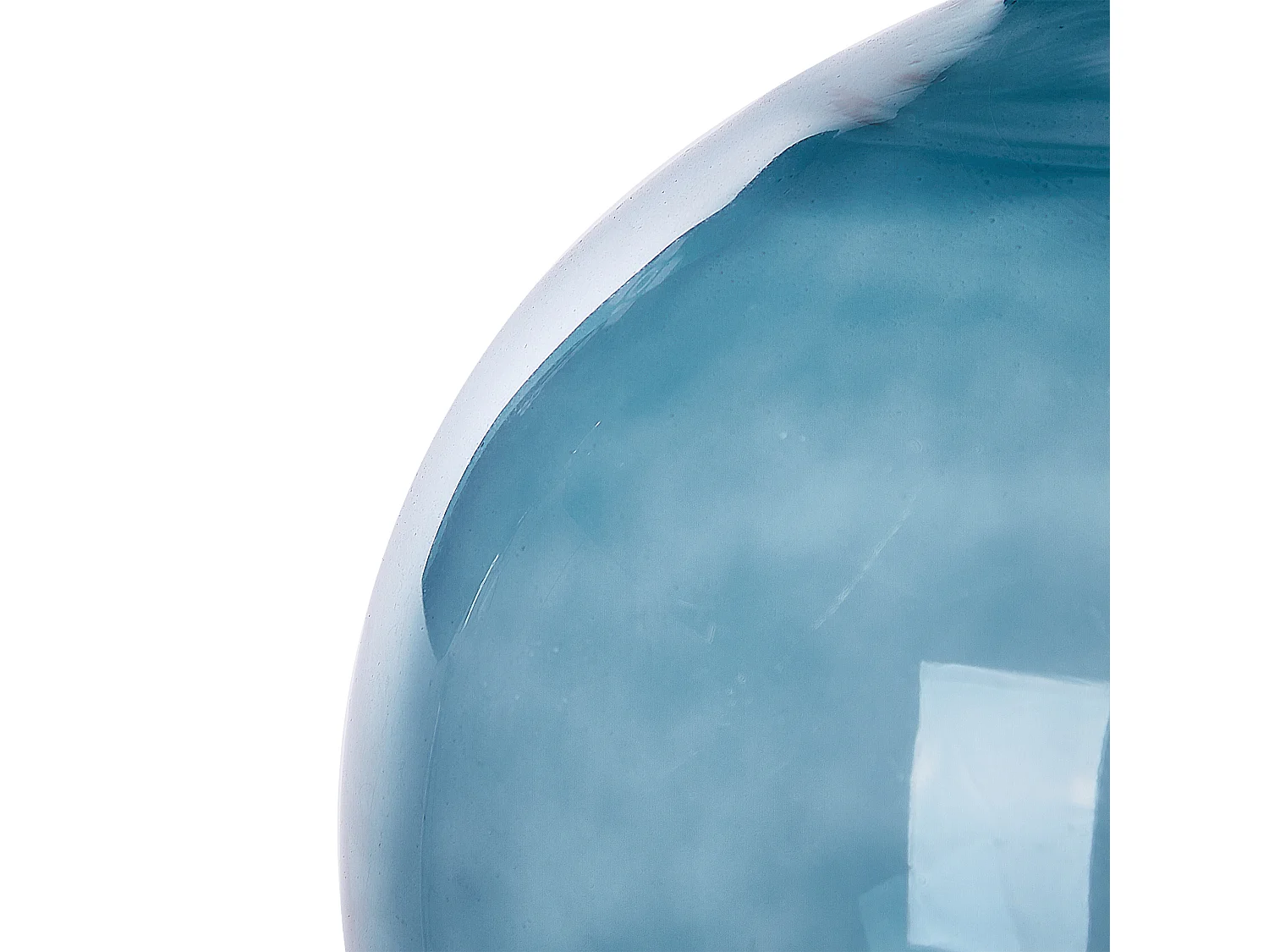 Vase décoratif CHAPPATHI Verre 31 cm Bleu