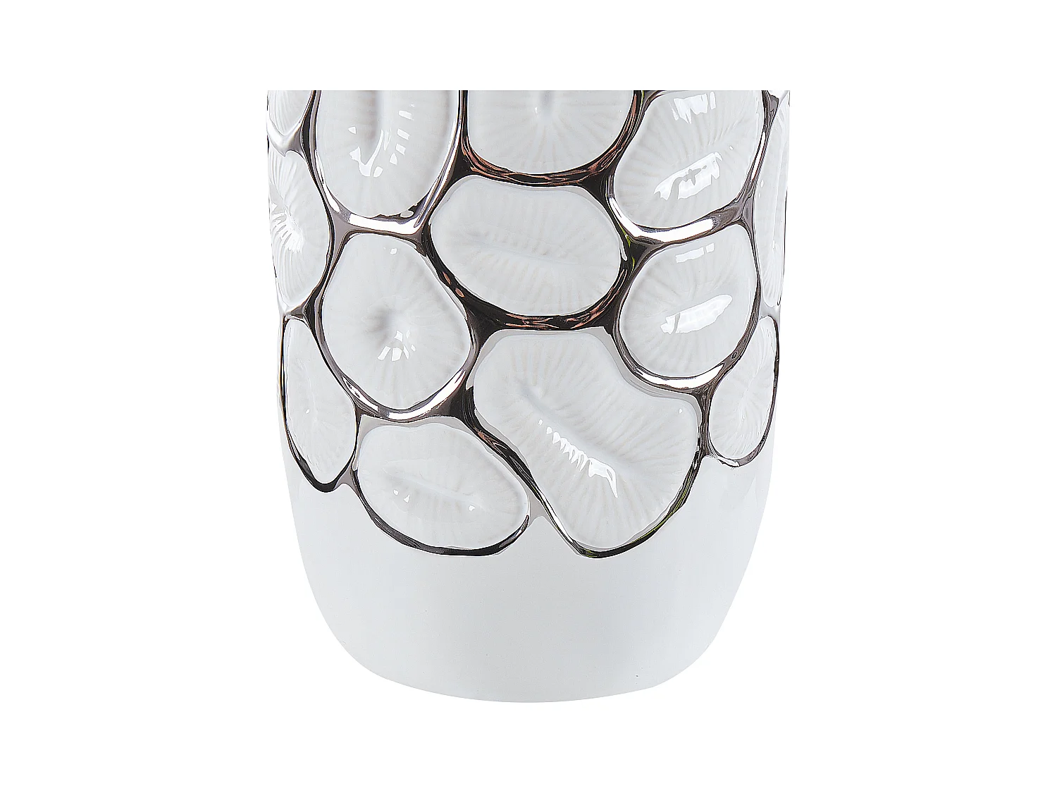 Decovaas CENABUM Steengoed 34 cm Wit