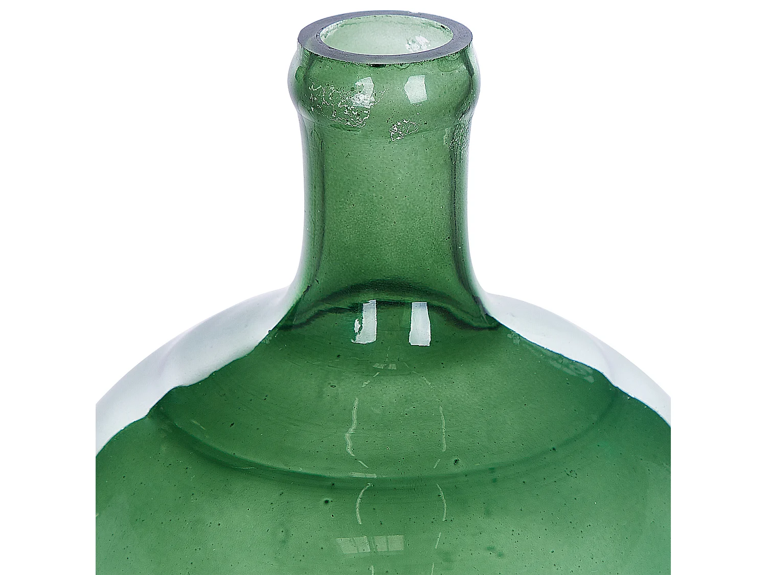 Vase décoratif PARATHA Verre 24 cm Vert