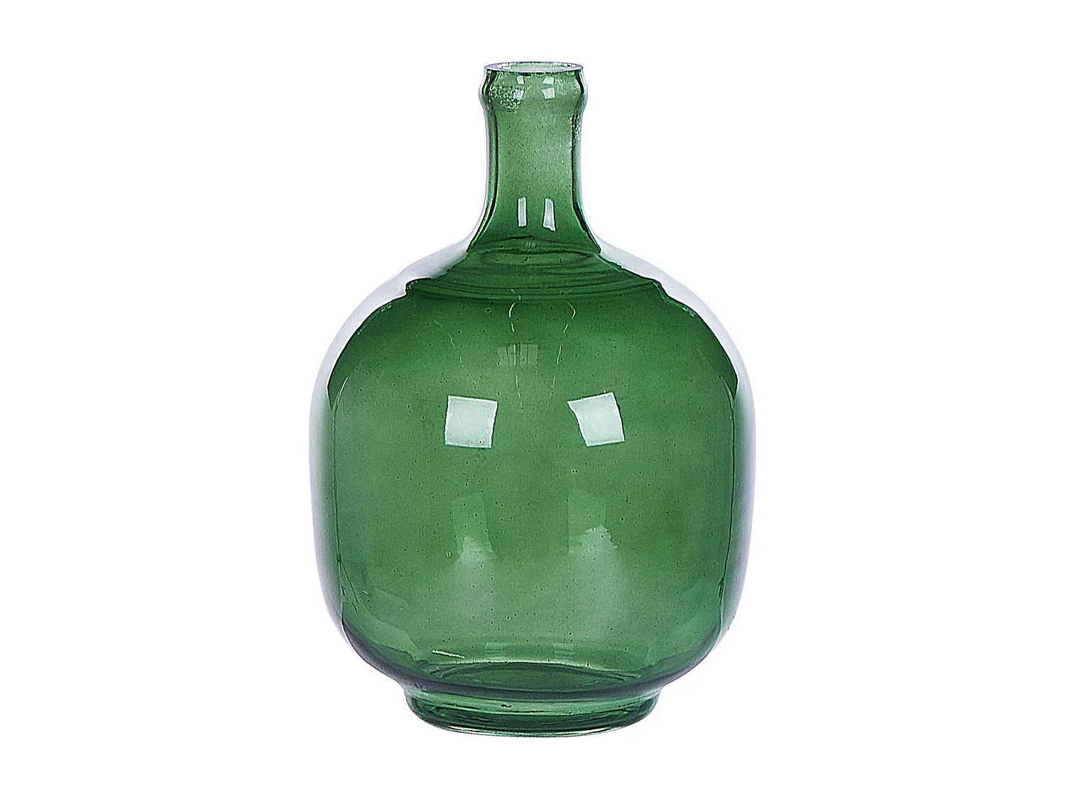 Vase décoratif PARATHA Verre 24 cm Vert