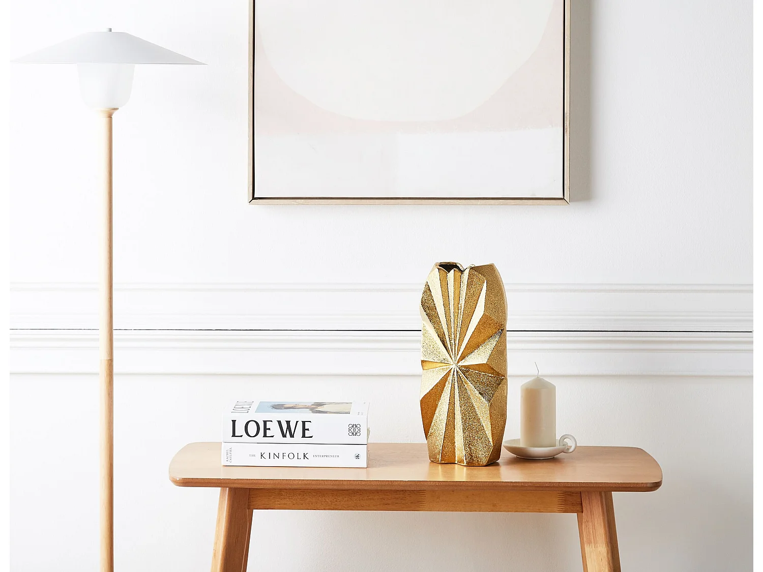 Decovaas AELIA Steengoed 37 cm Goud