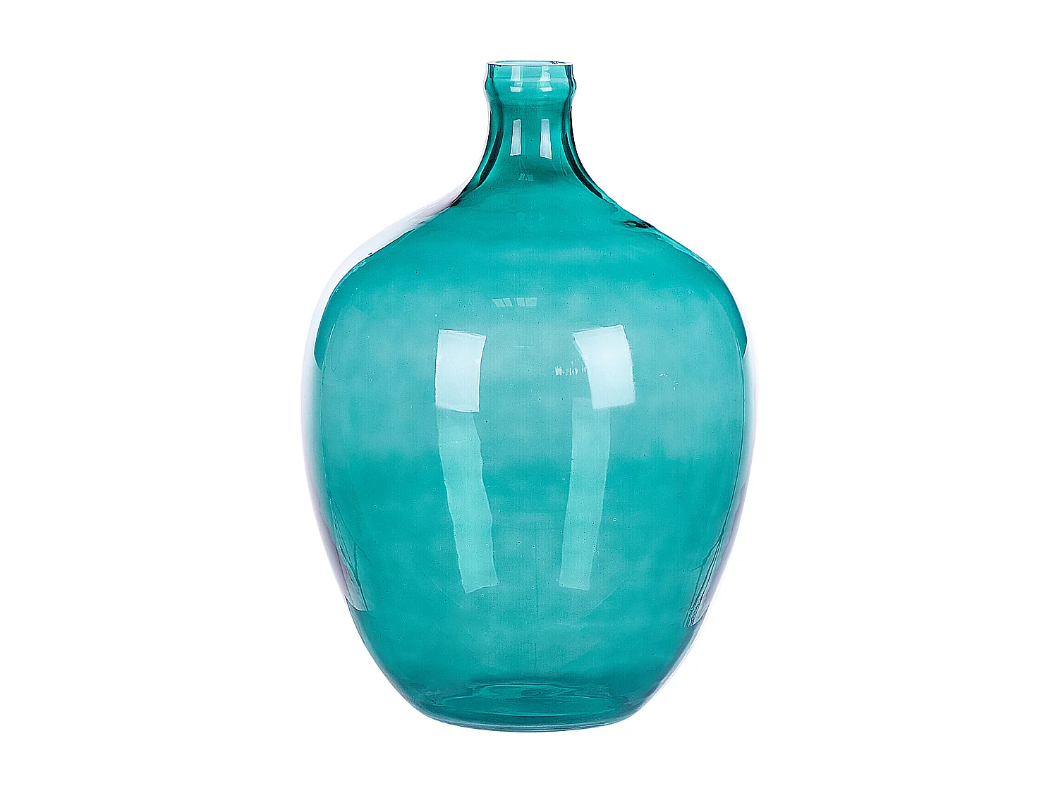 Vase à fleurs ROTI Verre 39 cm Turquoise