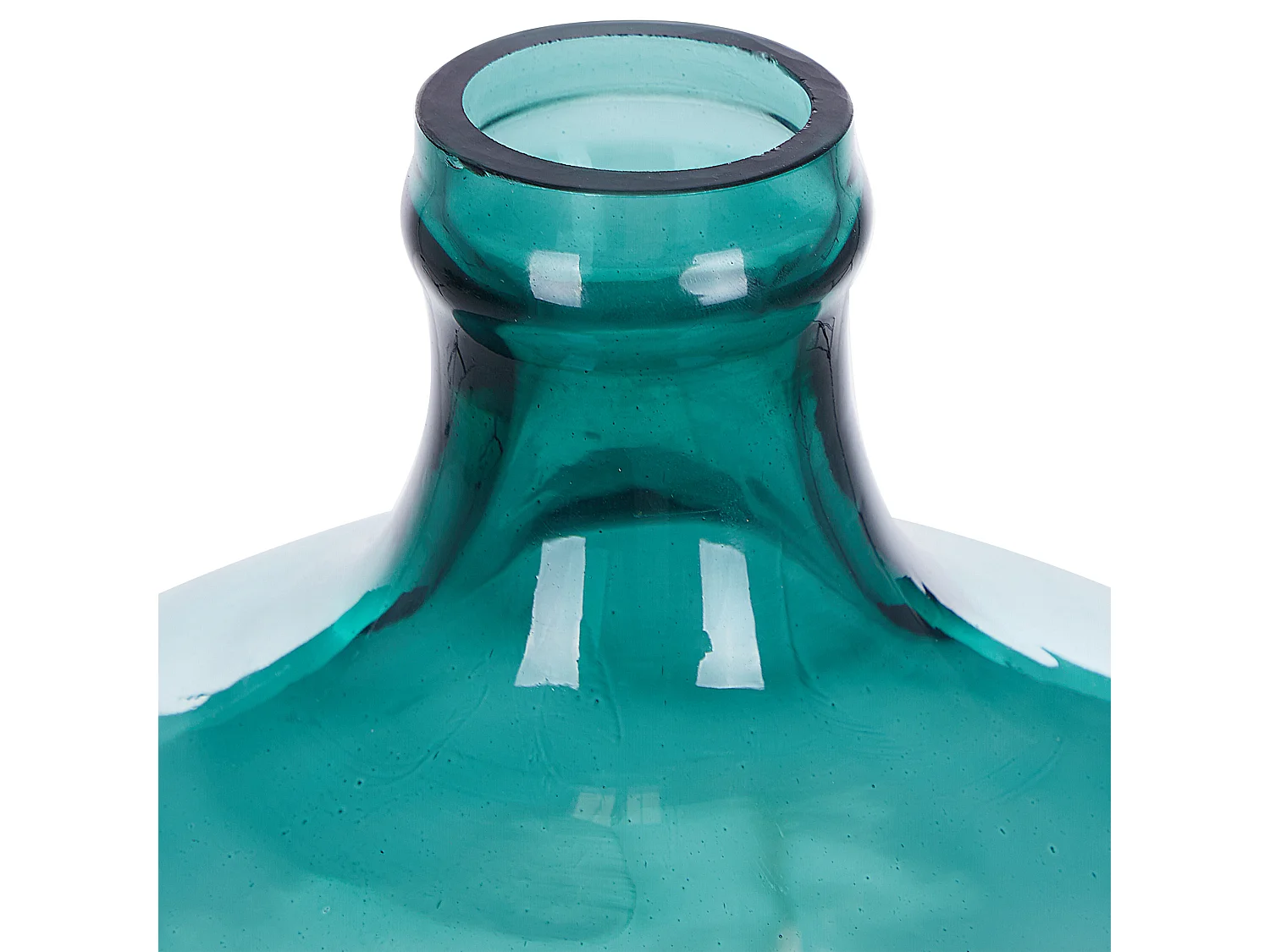 Vase à fleurs ROTI Verre 39 cm Turquoise