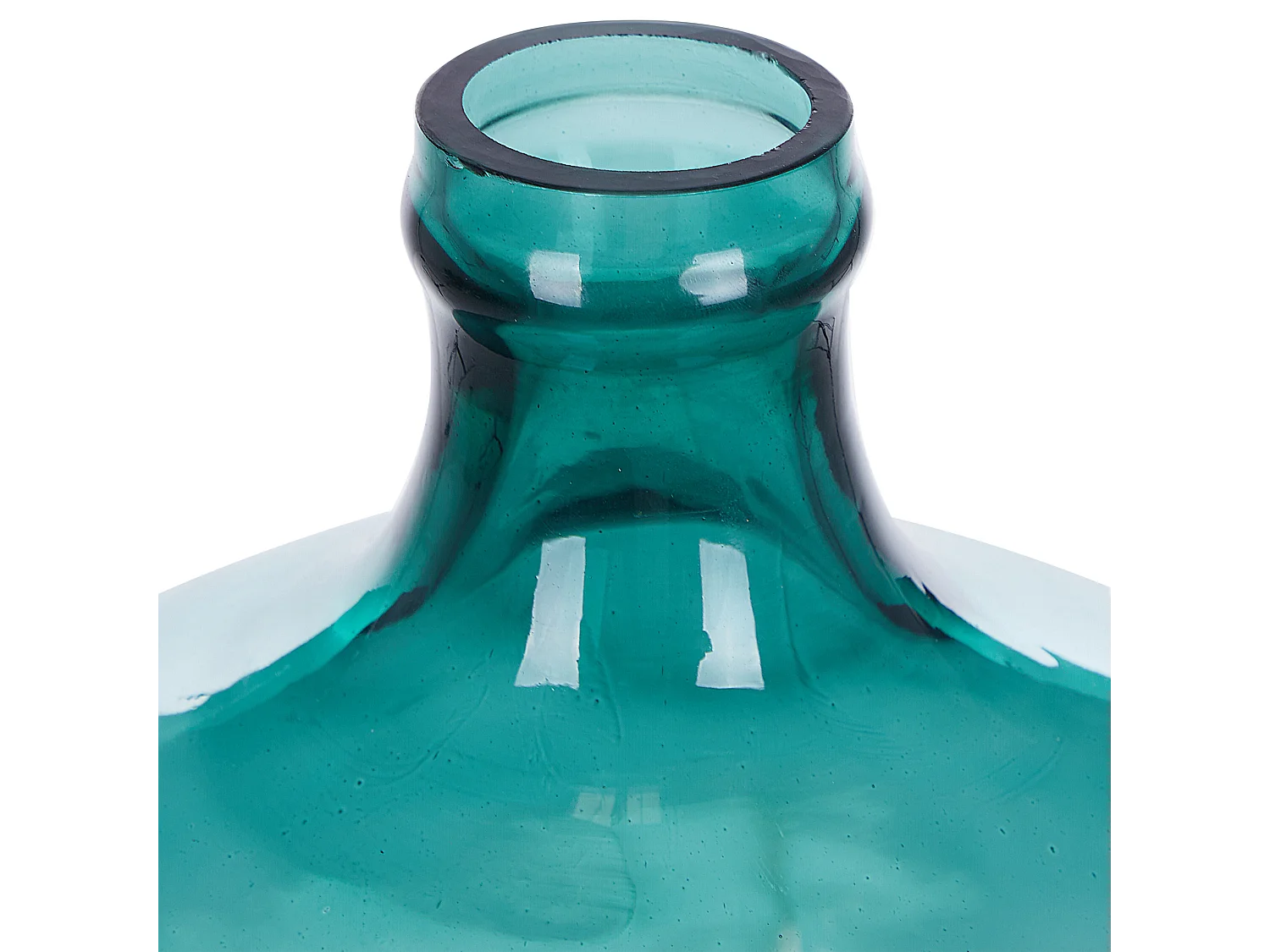 Vase à fleurs ROTI Verre 39 cm Turquoise