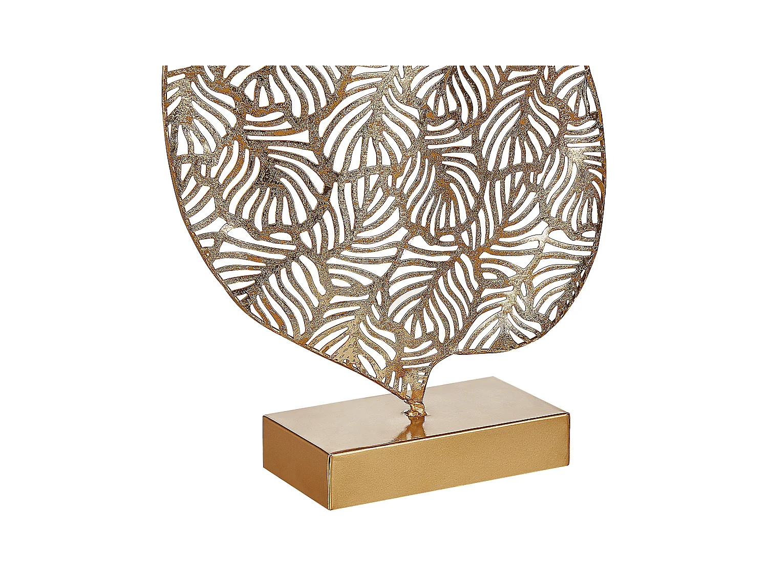 Accessoire Décoratif Feuille LITHIUM Métal Doré